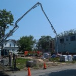 Concrete Basement Installation, West Side